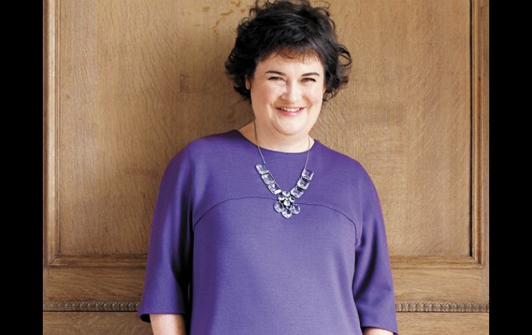 Susan Boyle saltó a la fama después de un programa británico de busca talentos. EL UNIVERSAL  /