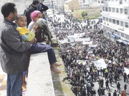 Alrededor de 100 mil marroquíes salen a las calles a exigir reformas de fondo y terminar los abusos. REUTERS  /