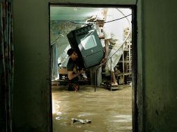 En las últimas dos semanas, las emergencias por lluvias han dejado en Antioquia 13 muertos y unos 45 mil damnificados. EFE  /