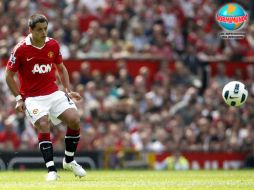 'Chicharito' ha salido a la cancha en el once inicial en los más recientes encuentros del Manchester United. MEXSPORT  /
