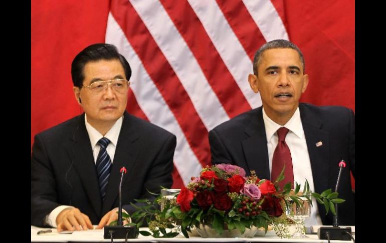 Obama y su homólogo chino, Hu Jintao acudirán al diálogo después de haber superado las tensiones que abundaron el año pasado. ARCHIVO  /