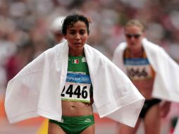 Madaí Pérez logró en Londres su lugar para Guadalajara 2011. MEXSPORT  /