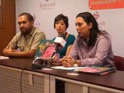 En la imagen, Guillermo Castellanos, Tessie Solís y Ana Estela Garcia. M. TORRES  /