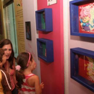 En el cumpleaños del Trompo Mágico