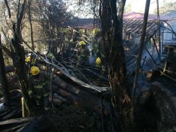 Entre 15 y 20 domicilios fueron desalojados en el fraccionamiento. M. FREYRÍA  /