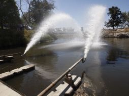 Actualmente, el Canal de Las Pintas ya abastece mil litros por segundo a la ciudad. S. NÚÑEZ  /