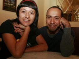 Los actores Claudia Recinos y Mario Montaño estuvieron bajo la direción de Luis Manuel Aguilar. M. FREYRÍA  /