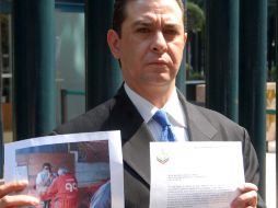 Agustín Castilla Marroquín interpuso una demanda contra las autoridades que permitieron la salida de Succar Kuri. NOTIMEX  /