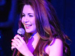 La cantante comentó que su disco está basado en el rock and roll. NTX  /