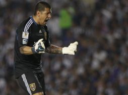 El guardameta del Real Salt Lake, Nick Rimando, se declara listo para enfrentar al Monterrey. AP  /