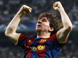 Messi fue el héroe del Barcelona al conseguir las dos anotaciones. REUTERS  /