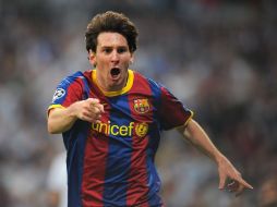 Con un doblete de Leo Messi, el Barcelona le ganó 2-0 al Real  Madrid, con lo que se acerca a la  final de la Liga de Campeones. AFP  /
