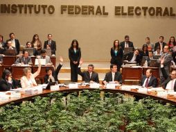 Consejeros de IFE piden sanciones a servidores públicos que realizaron malos manejos de recursos de la institución. ARCHIVO  /