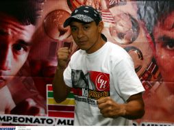 'Quienes apuesten en mi contra perderán su dinero': Gilberto Keb hoy en la Ciudad de México. MEXSPORT  /