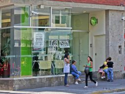 Aspecto de una sucursal bancaria en la Zona Metropolitana de Guadalajara. E. BARRERA  /