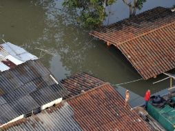 Las lluvias han dejaron 418 muertos. AFP  /