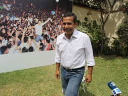 Ollanta Humala, candidato del Partido Nacionalista Peruano. EFE  /
