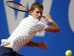 El alemán Florian Mayer en los cuartos de final del abierto de Munich. AP  /