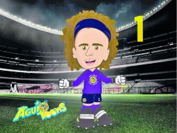 Memo Ochoa se llama “Memotoon”. CLUB AMÉRICA  /