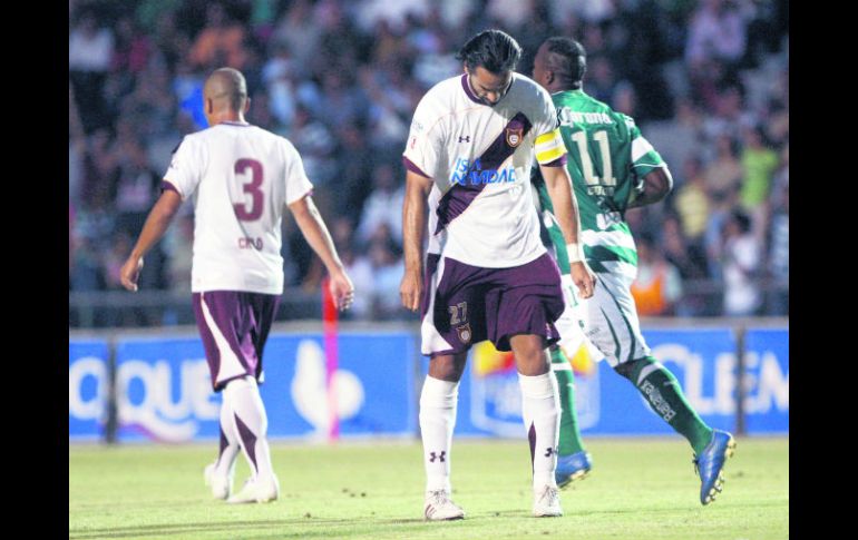 “Cheto” Leaño, triste tras la derrota. S. NUÑEZ  /