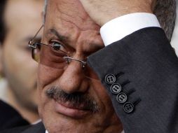 Se teme que el presidente yemení Ali Abdullah Saleh no firme acuerdo de transición. REUTERS  /