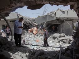 En el atentado a residencia de Gadhafi, murió el hijo menor del líder, así como tres nietos. AP  /