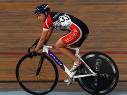 A pesar de su poca experiencia en la especialiad, Tinajero ya se ubica entre las mejores ciclistas de América Latina. MEXSPORT  /