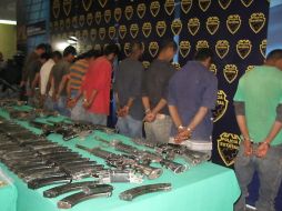 Los ahora consignados presuntamente se dedicaban a la siembra y trasiego de mariguana. M. PATIÑO  /