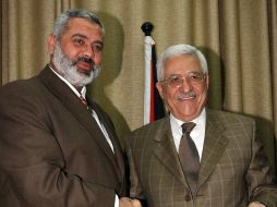 La firma de reconciliación fue realizada por Hamás y Al Fatah. AP  /