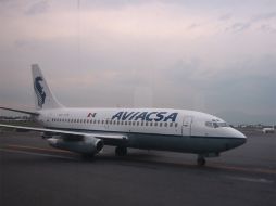 Aviacsa no fue autorizada para reiniciar operaciones desde el Aeropuerto Internacional de la Ciudad de México. ARCHIVO  /