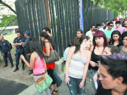 Antes del concierto, a las 18:00 horas, en el operativo de vialidad participaban 35 elementos coordinados. E. BARRERA  /