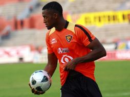 Jackson Martínez en el último partido de Jaguares en el torneo mexicano. MEXSPORT  /
