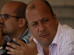 Enrique Alfaro agradece el apoyo del Gobierno estatal para generar condiciones e infraestructura educativa en el municipio. A. HINOJOSA  /