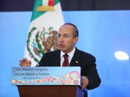 Felipe Calderón fortalecerá promoción del comercio y la inversión entre México y Estados Unidos. NTX  /