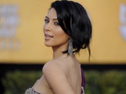 Hace algunos días Kim Kardashian presumió sus curvas en una sesión fotográfica. AP  /