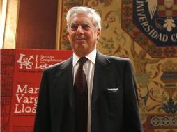 Mario Vargas Llosa declaró que recibir el Premio Nobel es una extraña combinación de cuento de hadas y de pesadillas. EFE  /