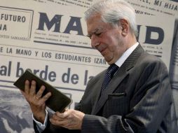 El escritor dijo que, para él, hacer periodismo siempre había representado una gran aventura. EFE  /