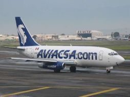 La empresa canalizará a las personas que tengan boleto de Aviacsa a otras aerolíneas. ARCHIVO  /