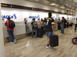 Aviacsa no fue autorizada para reiniciar operaciones desde el Aeropuerto Internacional de la Ciudad de México. ARCHIVO  /