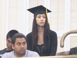 Una graduada de la Universidad de California apoya los beneficios para universitarios ilegales. AP  /
