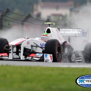 Sergio Pérez se cuela entre primeros diez en prácticas de Turquía