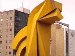 En la imagen,El Caballito ubicado en la Avenida Paseo de la Reforma de la capital. ESPECIAL  /