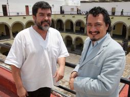 Carlos Vázquez y Simón García propusieron la obra Los endemoniados y ganaron la convocatoria 2011 de la Compañía Estatal de Teatro. A.  /