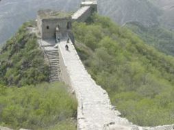 La Gran Muralla se formó en la primera dinastía de China, la Qin (221-206 a.C.). EFE  /