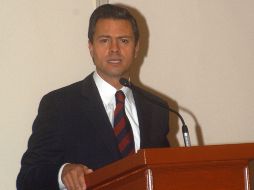 Peña Nieto firma Protocolo de Seguridad con Autoridades del Estado de México. NTX  /