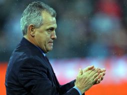 Foto de archivo de Javier Aguirre que espera festejar una nueva victoria con el Zaragoza. MEXSPORT  /