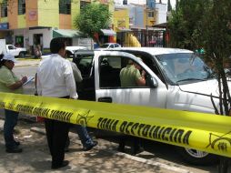 Tras el hecho violento, la Avenida Tabachines quedó cerrada en el sentido Sur-Norte desde Periférico hasta la calle Sabina. ARCHIVO  /