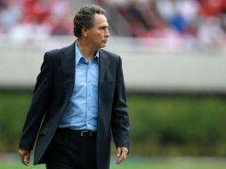 José Luis Real asegura que su equipo está motivado por la victoria ante Tigres pero confiado. ARCHIVO  /