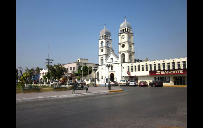 Así luce el municipio donde se descubrieron fosas con cientos de cadáveres. La Plaza Hidalgo permanece vacía. EL UNIVERSAL  /