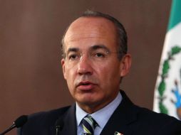 Calderón también se encontrará con líderes de la comunidad mexicana en Nueva York, Nueva Jersey y Connecticut. EL UNIVERSAL  /
